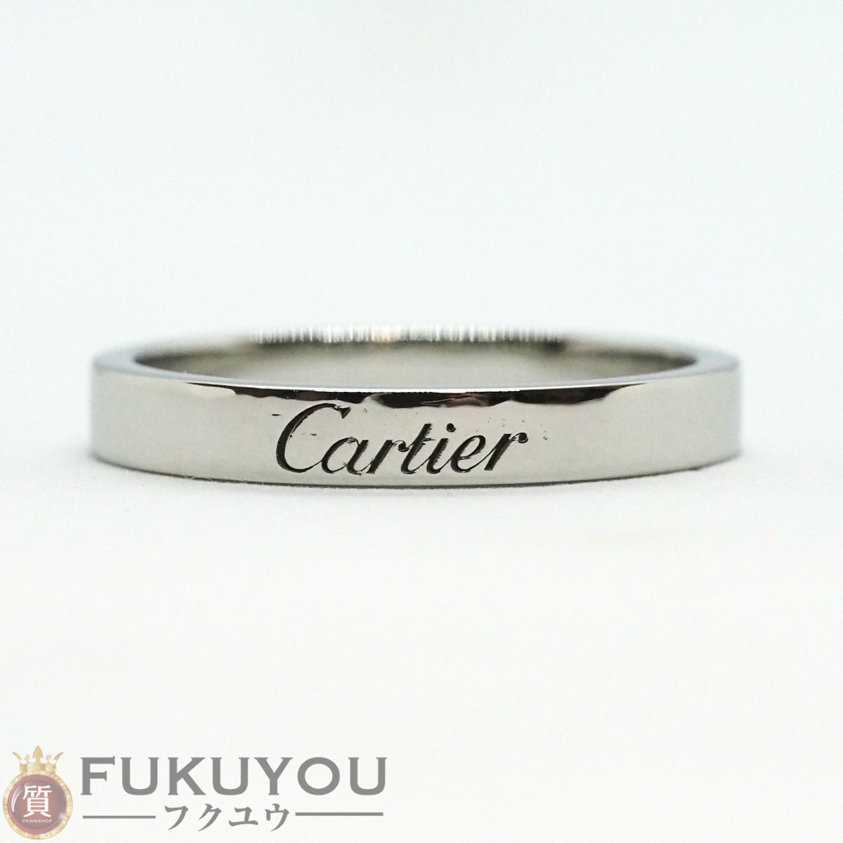 35％割引ファッションの Cartier/カルティエ Pt950 Cドゥ カルティエ プラチナ ウェディングリング #56 16号 5.2g 指輪  指輪 ブランドアクセサリー アクセサリー、時計-MADSTOLLING.COM