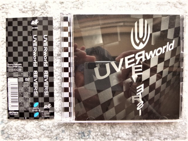 E【 UVERworld / REVERS! (CD＋DVD) 】帯付き　CDは４枚まで送料１９８円_画像1