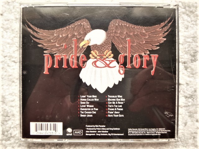 F【 Pride & Glory プライド・アンド・グローリー 】CDは４枚まで送料１９８円_画像2