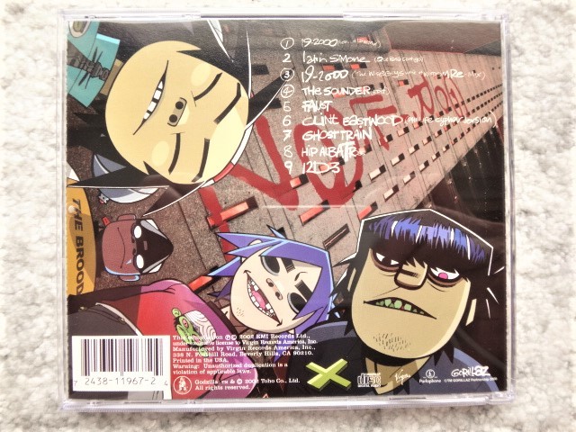 F【 GORILLAZ ゴリラズ 】CDは４枚まで送料１９８円_画像2