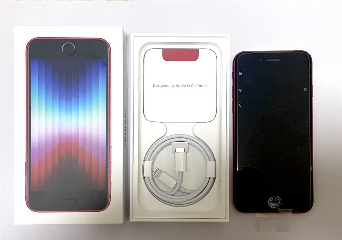 Apple iPhone SE 第3世代 64GB（PRODUCT）RED SIMフリー [MMYE3J/A