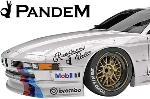 【M’s】E31 BMW 8シリーズ (1990y-1999y) PANDEM フロントワイドフェンダー／／パンデム エアロ オーバーフェンダー 840Ci 850i 850CSi_画像1