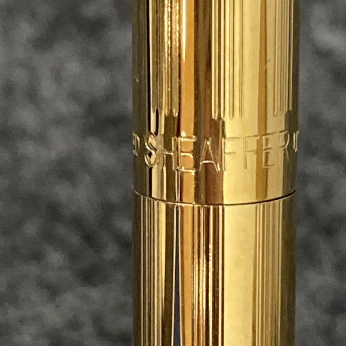 203□SHEAFFER シェーファー ボールペン GOLD ELECTRO PLATED ゴールドカラー ペン 筆記具_画像2