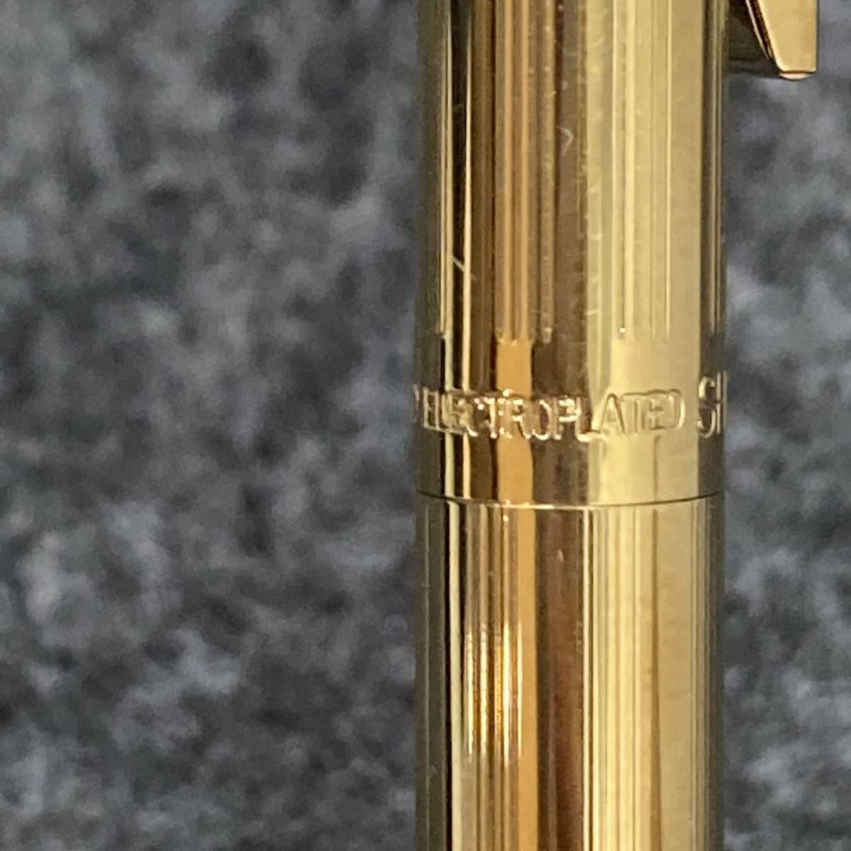 203□SHEAFFER シェーファー ボールペン GOLD ELECTRO PLATED ゴールドカラー ペン 筆記具_画像4