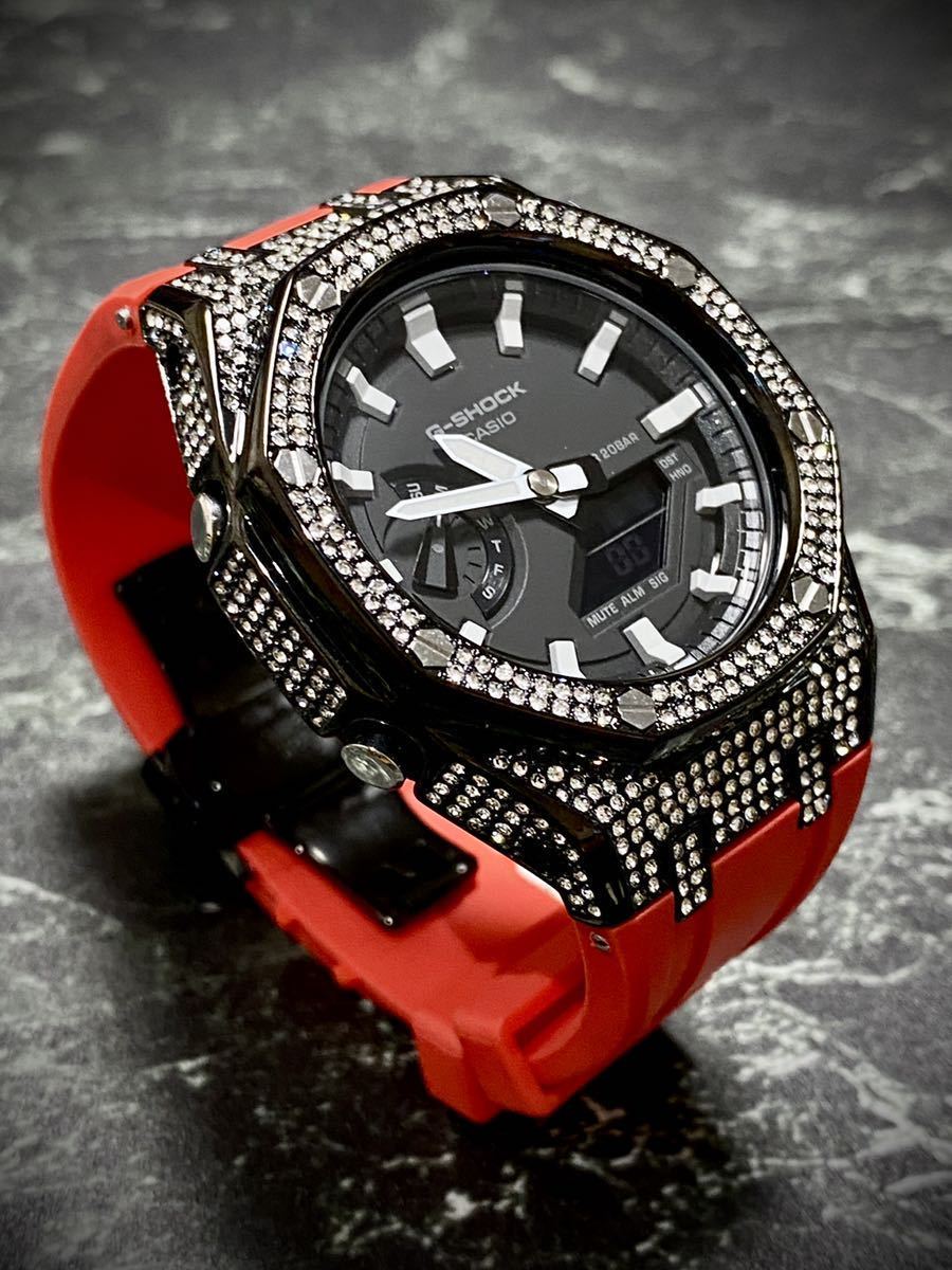 G-SHOCK GA-2110 カスタムパーツ装着済み Gショック カシオ 【美品