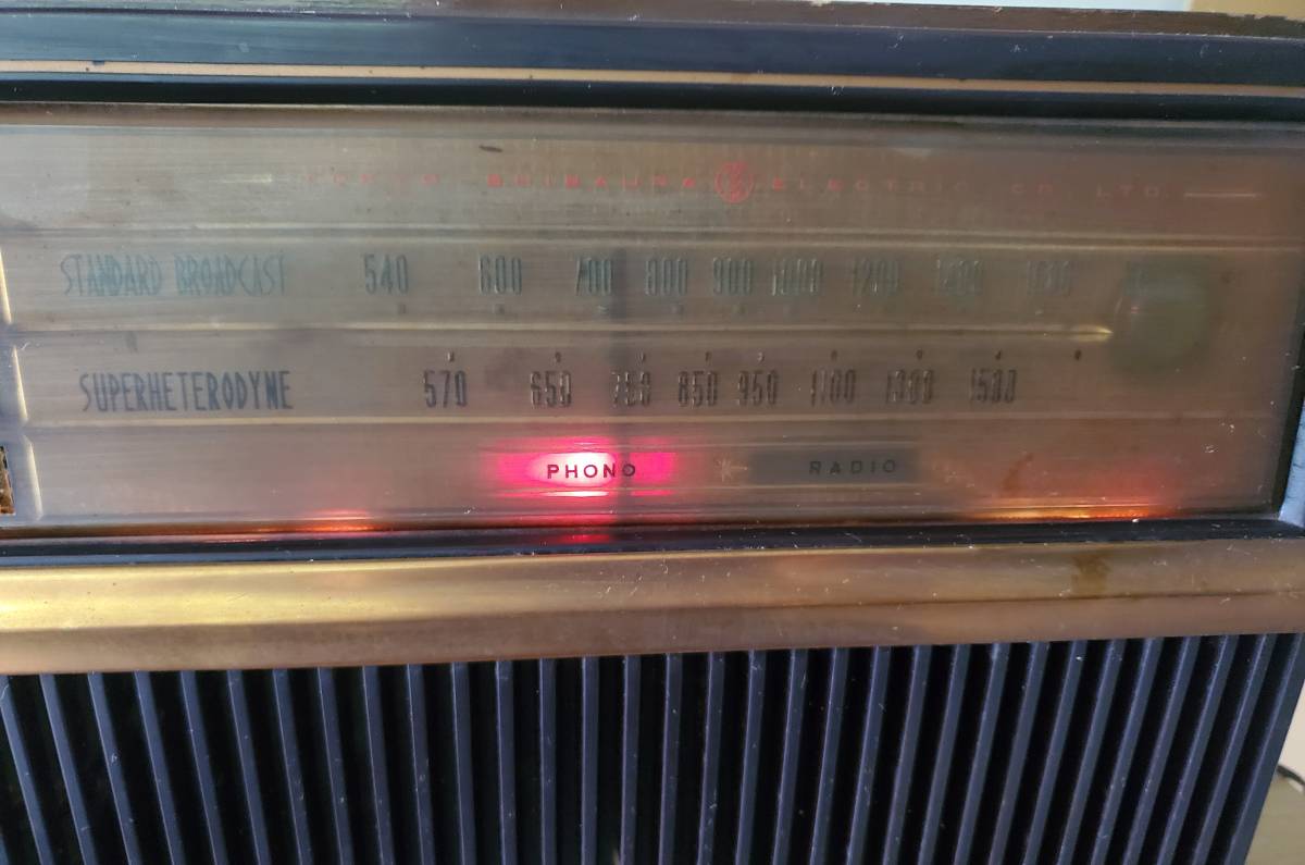 [ retro ] Mazda вакуумная трубка радио 7RA-32 год производства Showa 29 год ~30 год степени 
