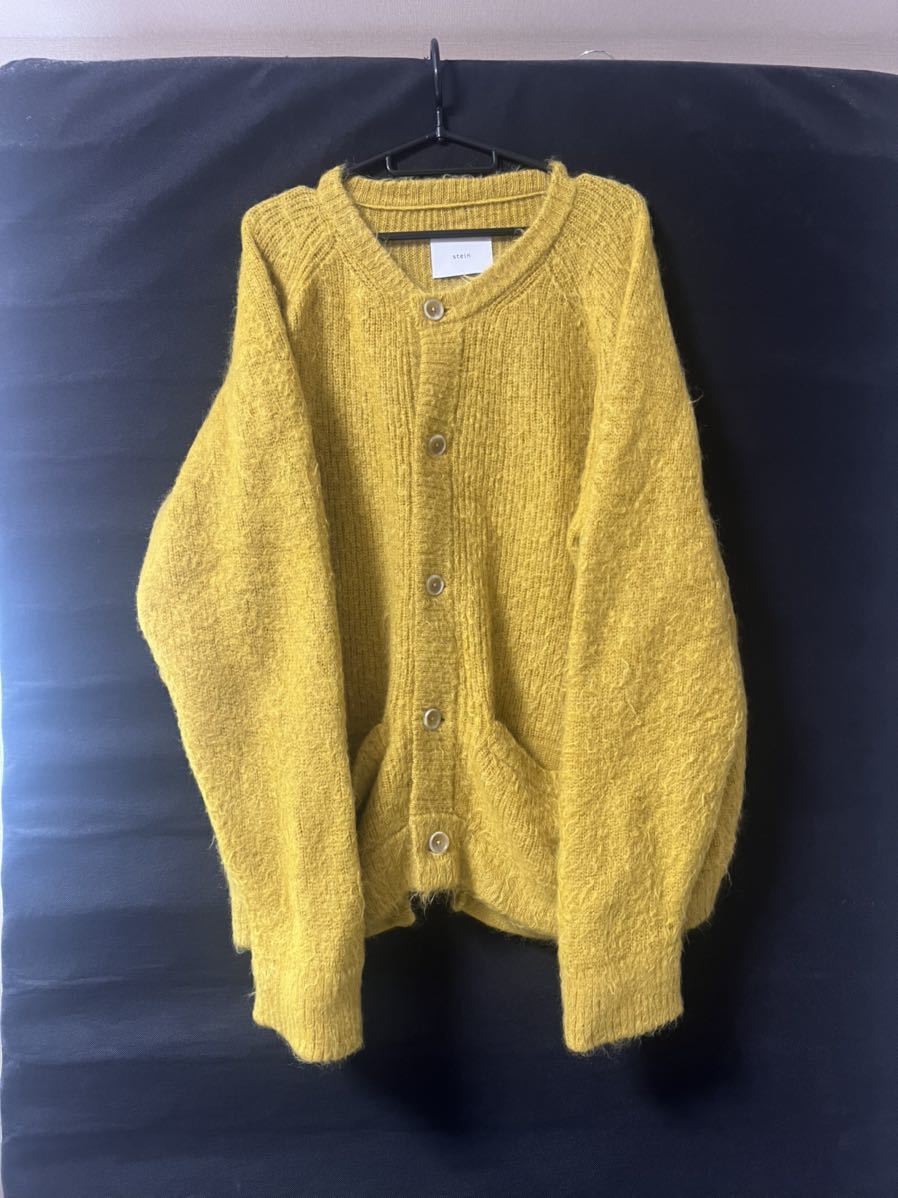 stein 21AW SUPER KID MOHAIR CARDIGAN 22SS 22AW カーディガン UNUSED