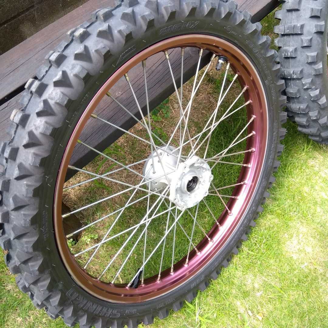 SALE/86%OFF】 セロー250 ホイール 前後 タイヤ asakusa.sub.jp