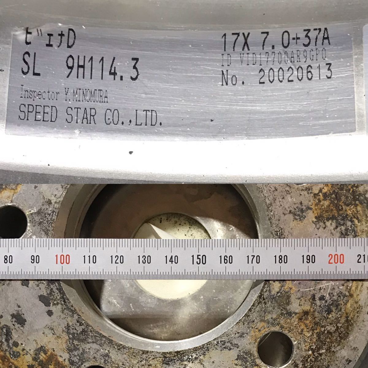 スピードスター*ビエナディッシュ*SSR Vienna*17x7J スピードスター*ビエナディッシュ*SSR Vienna*17x7J
