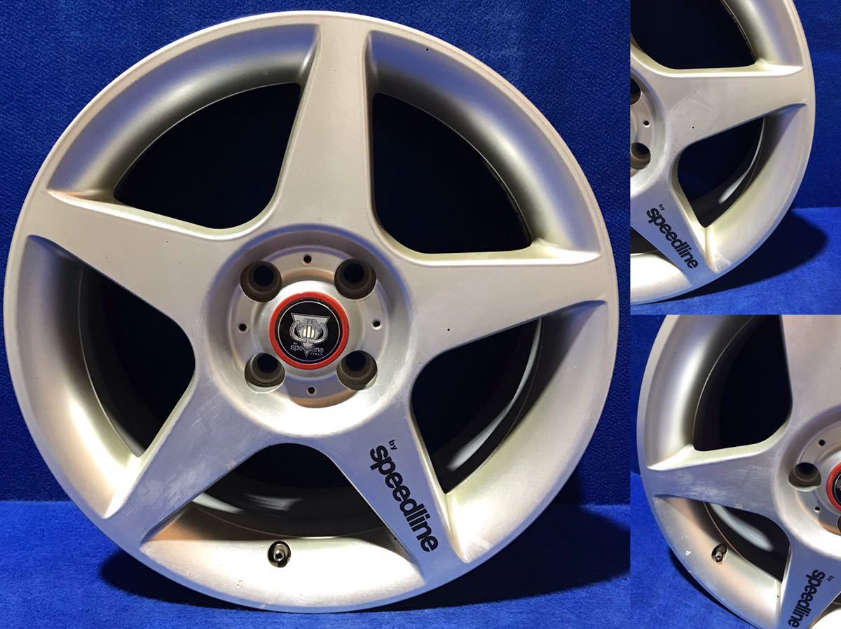 SPEED LINE ウルティモ 16インチホイール 16×7J/+35/100x4H 4本セット