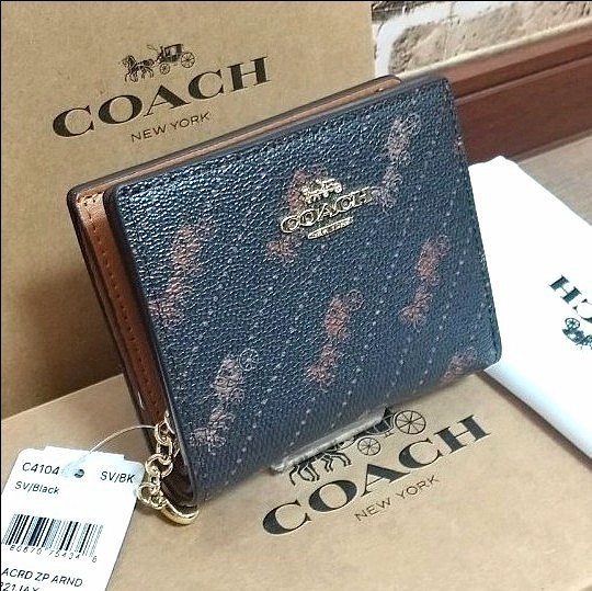 COACH 二つ折り財布 ホースアンドキャリッジ Yahoo!フリマ（旧）-