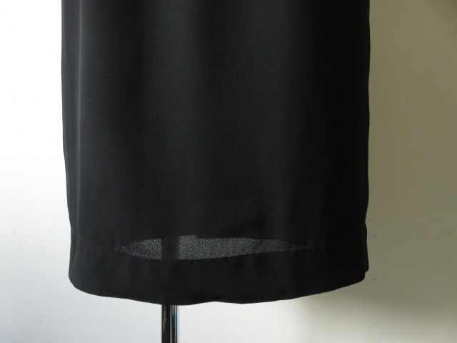 ■上質美品【 VINVERT 】バンベール ブラック フォーマル スカート 大きなサイズ 13号 LL XL 送料185円 喪服 b1820_画像3