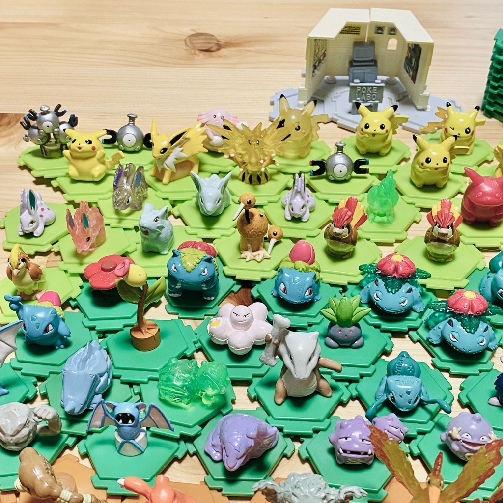ポケモン ミニフィギュア グッズ まとめ売り Pokemon 任天堂 当時物 当時物☆ ポケモン ミニ フィギュア 大量セット