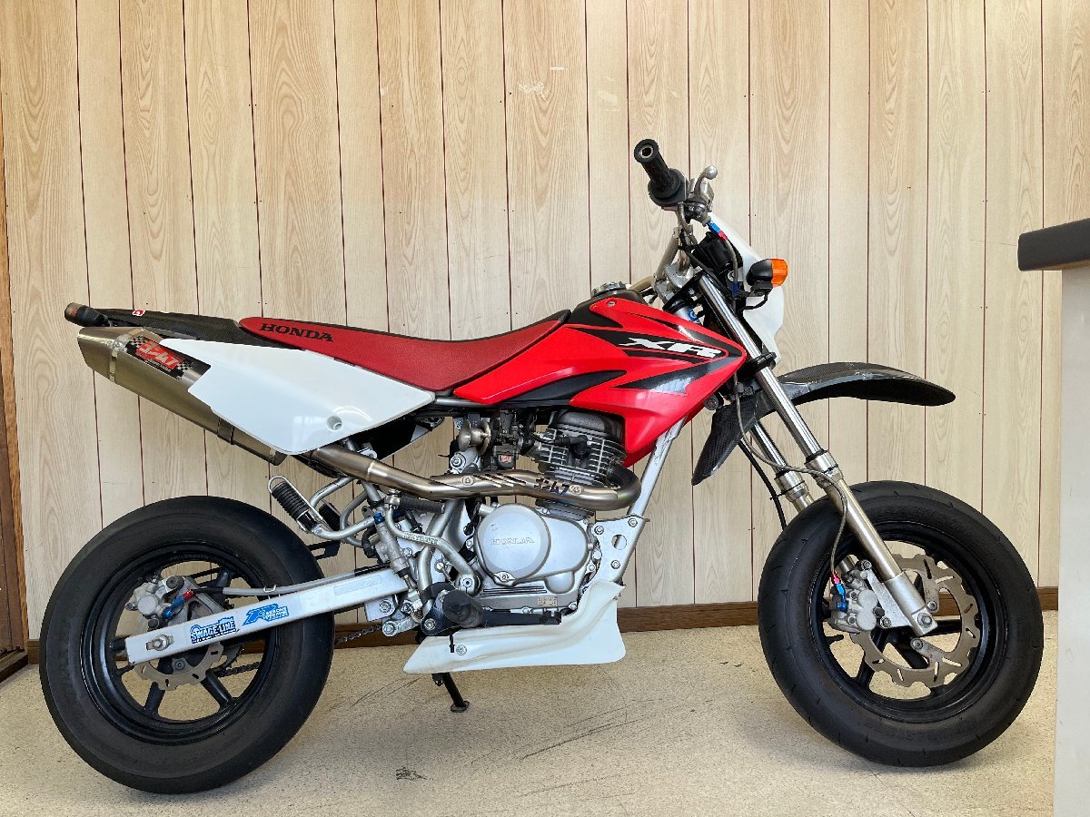 高級品 xr100モタード xr50モタード ヨシムラサイクロン チタン