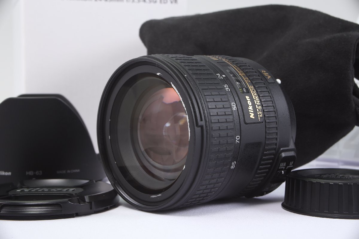 良品 | 動作正常 】 Nikon AF-S NIKKOR 24-85mm f/3.5-4.5G ED VR 【 レンズプロテクター 追加付属 】 -  bizarromesa.com