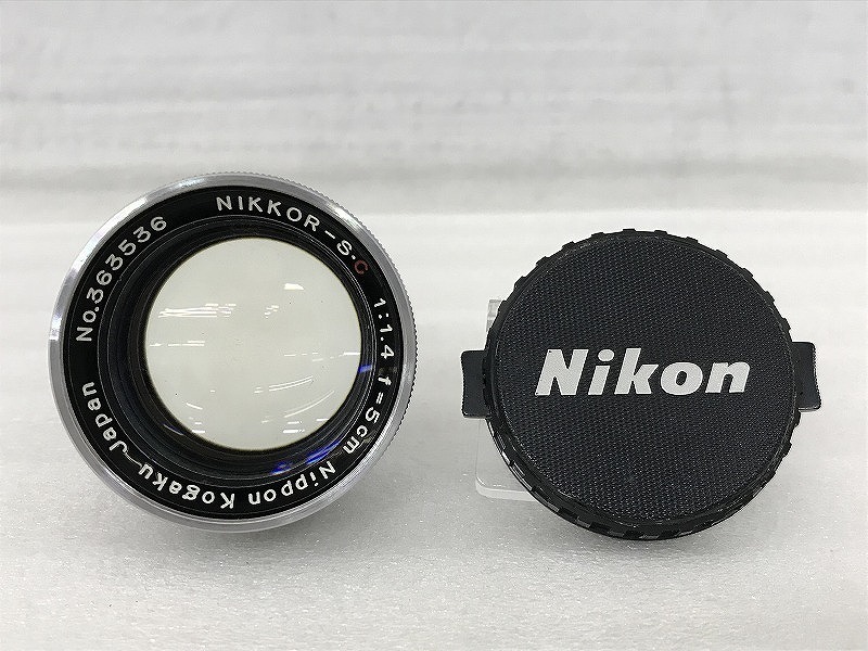 ニコン Nikon レンズ ニコンSマウント NIKKOR-S.C 50mmf/1.4 www