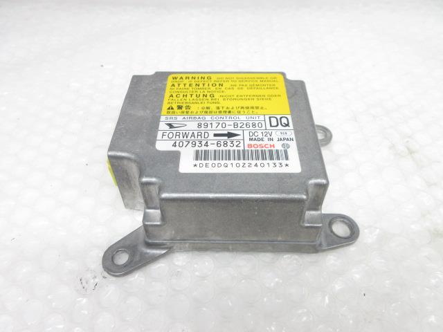 H23 タント カスタム CBA-L375S (3) エアバック コンピューター CPU 407934-6832 89170-B2680 178423 4418_画像2