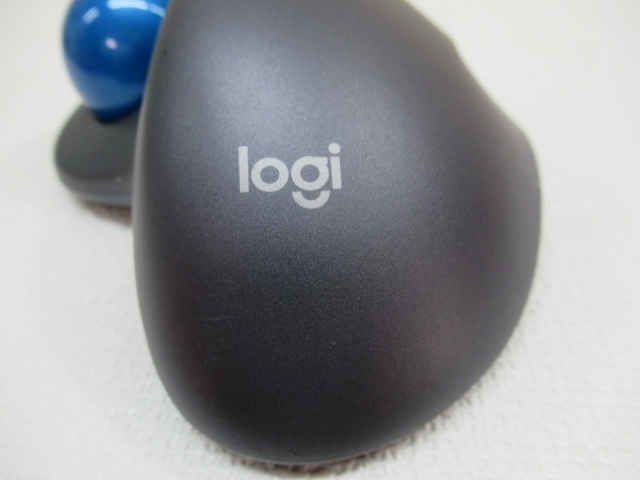 ■Logicool M570 ワイヤレスマウス ロジクール トラックボール PC用品 レシーバー 電池付き 動作品 58076■！！_画像4