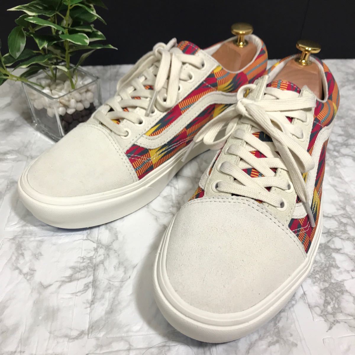 【高級ライン VANS】ヴァンズ バンズ ユニオン ボルト オールドスクール スニーカー 26.5cm マルチカラー メンズ