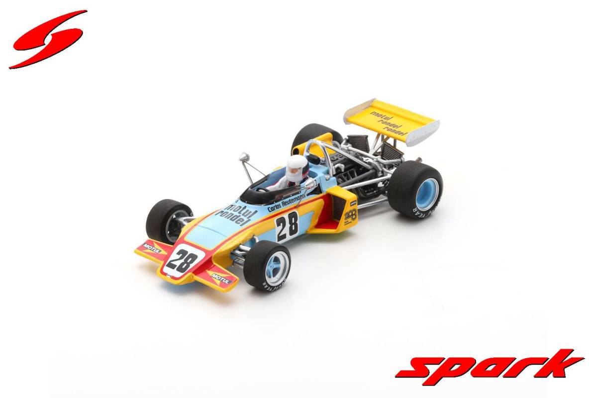 ■スパークモデル 1/43 1972 ブラバムBT38 #28 C.ロイテマン マロリーパーク F2