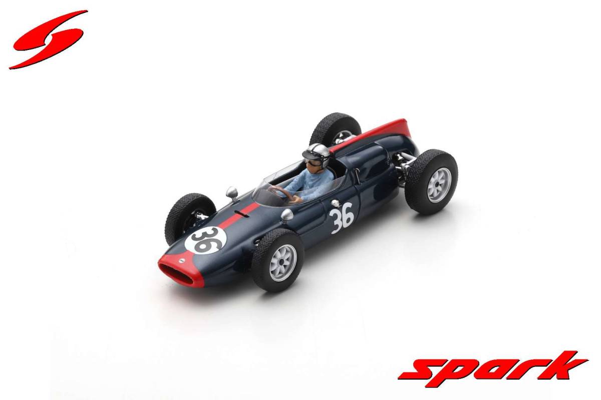 ■スパークモデル 1/43 1961 クーパーT53 #36 R.サルヴァドーリ イギリスGP