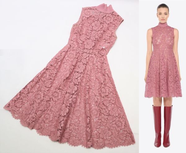 ☆Valentino☆セール!ヴァレンティノ ヘビーレース ドレス Yahoo!オークション - 国内正規品 VALENTINO ヴァレンティノ