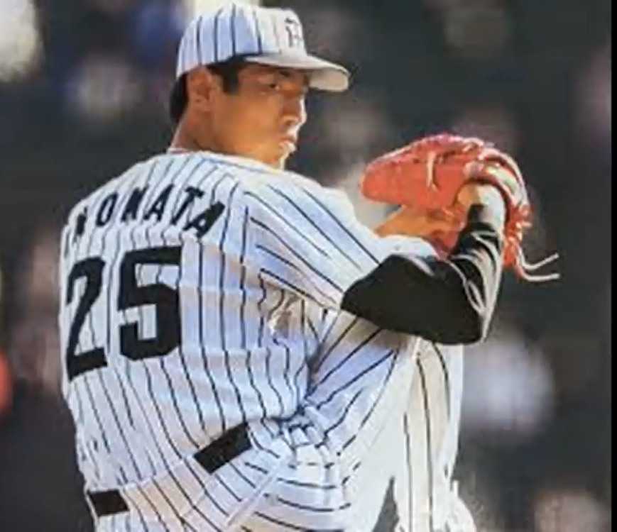 1992年シーズン 阪神タイガース 亀新フィーバー 猪俣投手 実使用 1992年シーズン 阪神タイガース 亀新フィーバー 猪俣投手 実使用