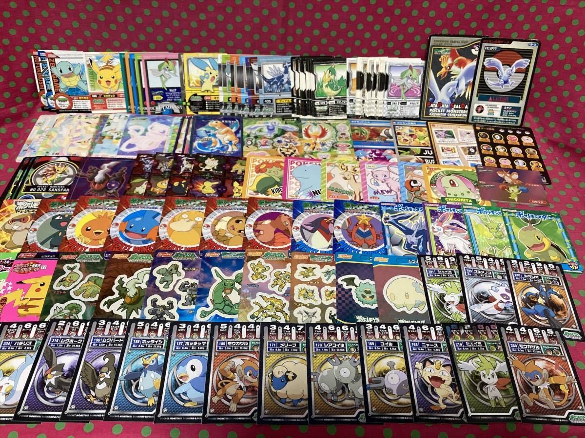 マ75☆ポケモン☆ミニカード/シール/3Dカード等超大量710枚☆ item