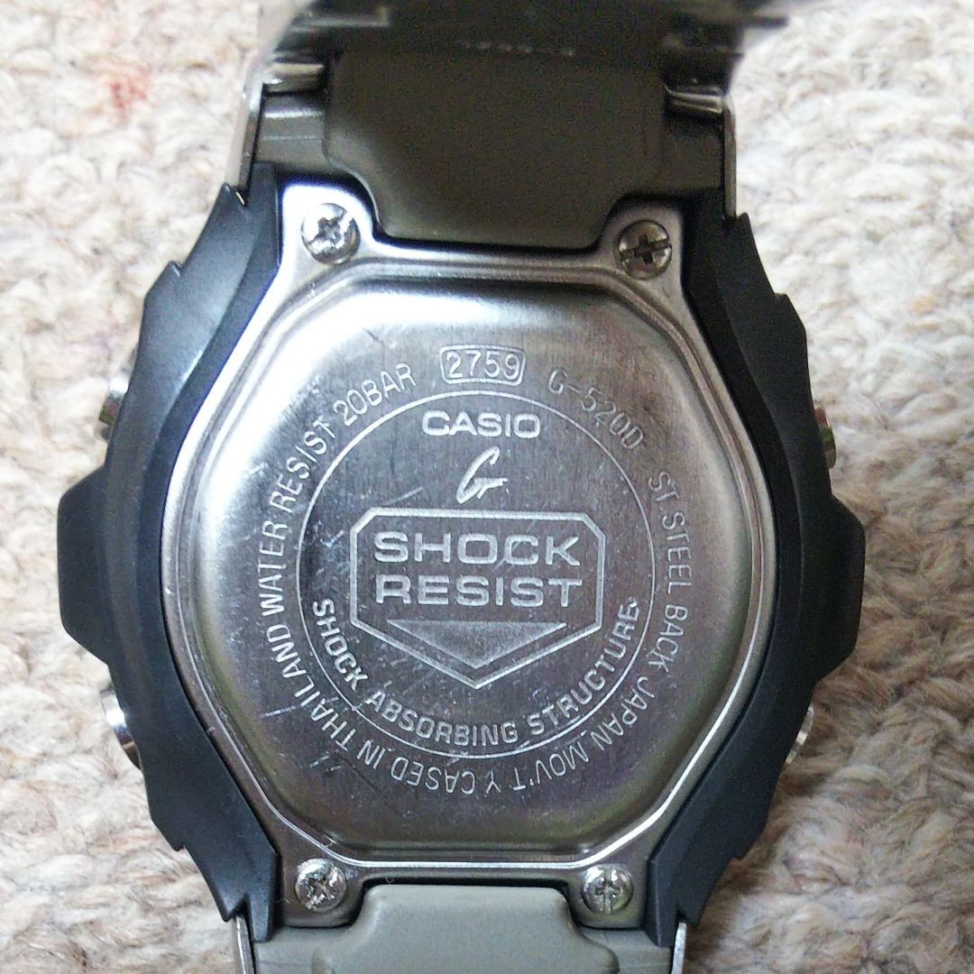 CASIO G-SHOCK G-520D-3AVDR≪ターコイズグリーン≫|Yahoo CASIO G-SHOCK G-520D-3AVDR≪ターコイズグリーン≫|Yahoo
