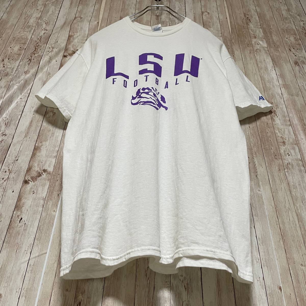 ★DELTA LSU Tシャツ カレッジ アメフト スポーツ ルイジアナ州立大学 デルタ_画像3