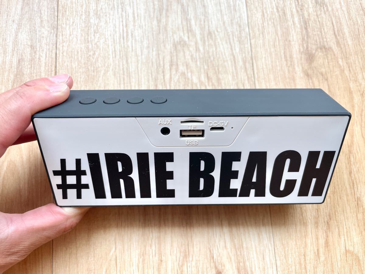 【新品未使用】Irie Beach ポータブル Bluetooth スピーカー