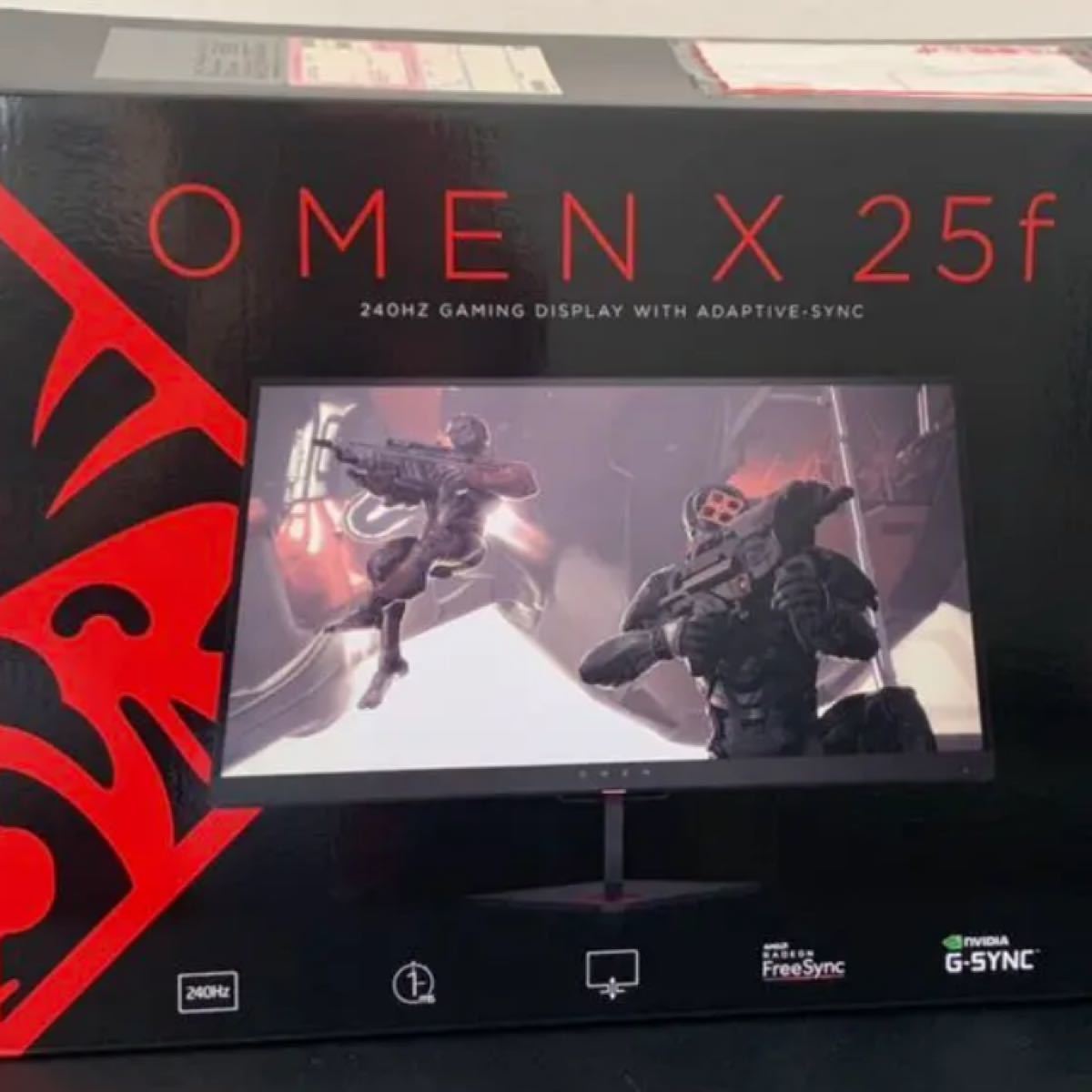 カメラ OMEN X 25f 240hz 1ms ゲーミングモニターの通販 by よね's
