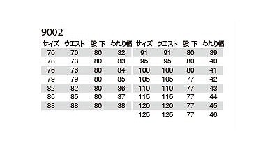 バートル 9002 ツータックカーゴパンツ アースグリーン 91サイズ 秋冬用 メンズ ズボン 制電ケア 作業服 作業着 9001シリーズ_画像3