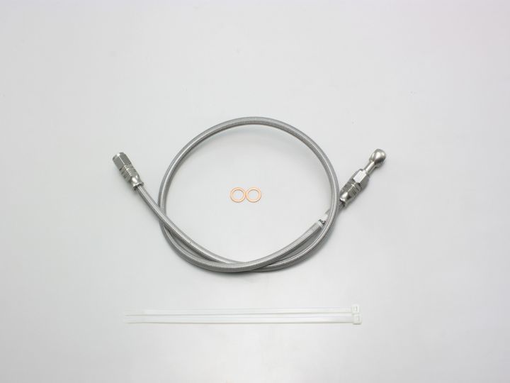 ハリケーン HB7R080S SURE SYSTEM LINE ブレーキホース フル・ステンレス製 Rタイプ 長さ80cm