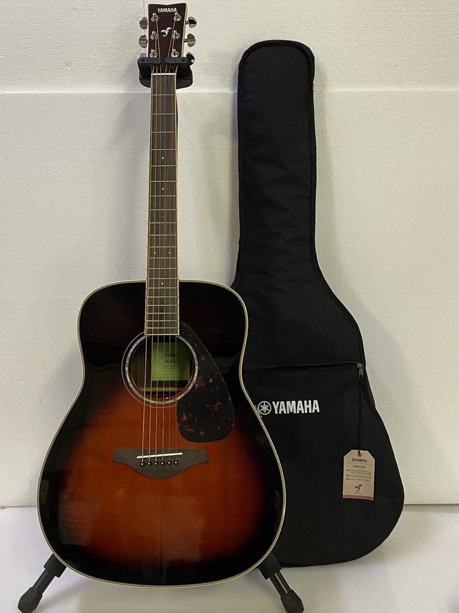 サ1176M☆YAMAHA FG.SERIES FG830 TBS ヤマハ アコースティックギター