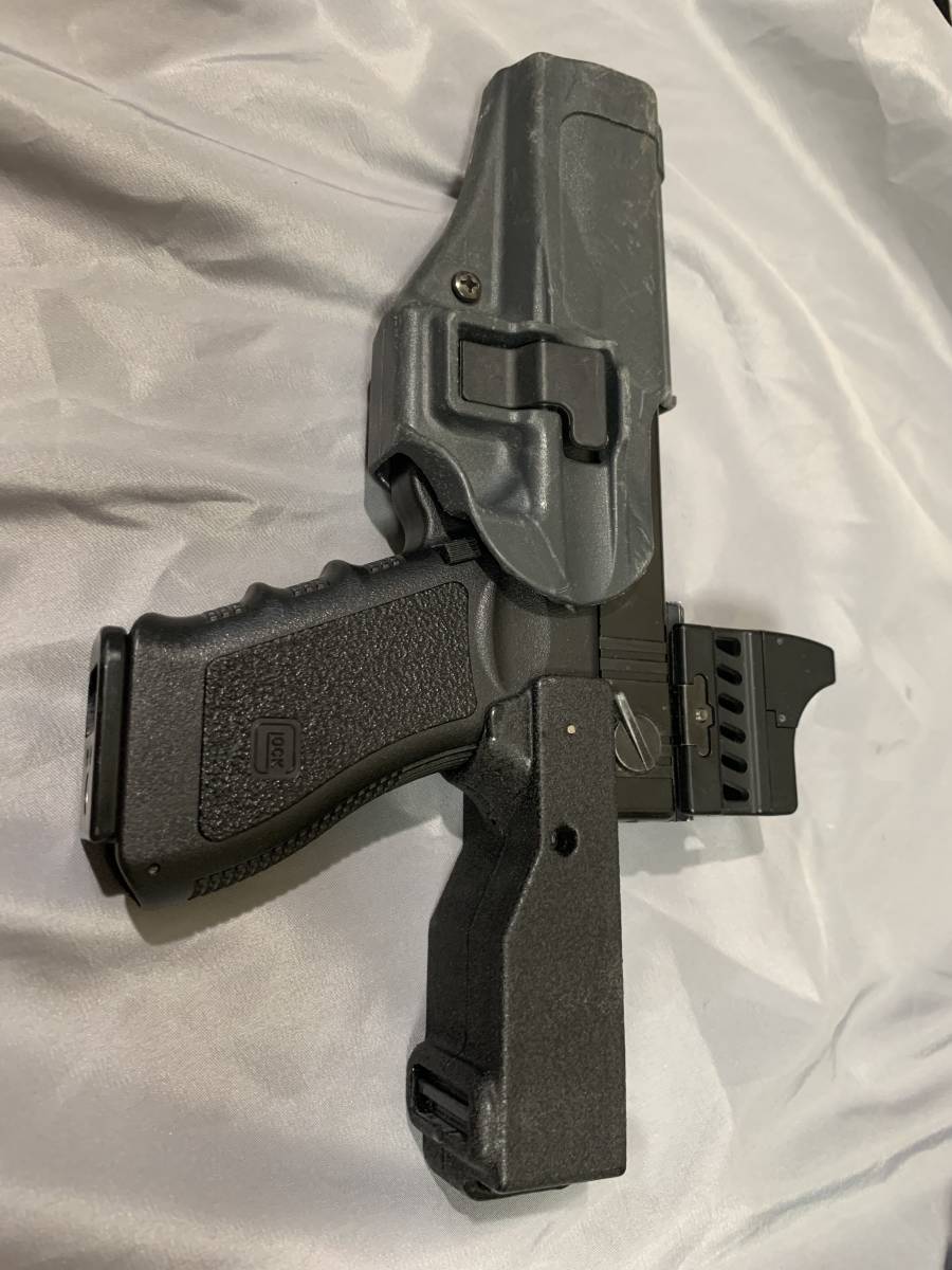 電動ハンドガン G18C用 100連マグストックアダプター|Yahoo 電動ハンドガン G18C用 100連マグストックアダプター|Yahoo