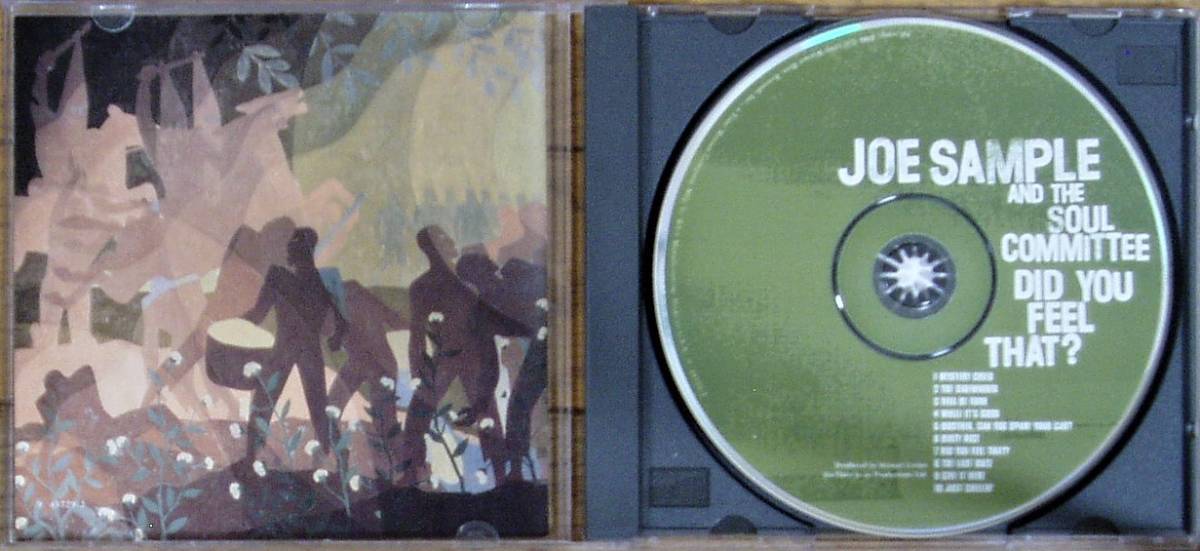 JOE SAMPLE/Joe Sample & The Soul Committee/ジョー・サンプル&ソウル・コミッティー＜＜Did You Feel That？＞＞　輸入盤　 _画像3