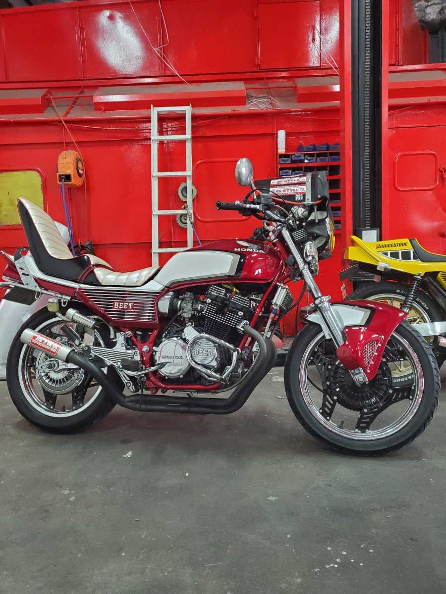 CBX400F 三段シート-