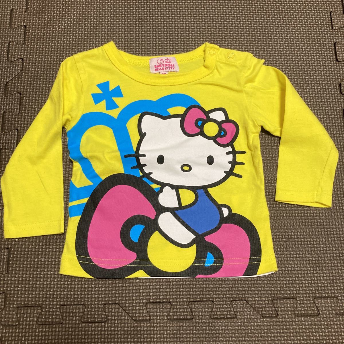 BABY DOLL☆キティ ☆☆長袖Tシャツ☆ロンT☆中古☆80☆美品