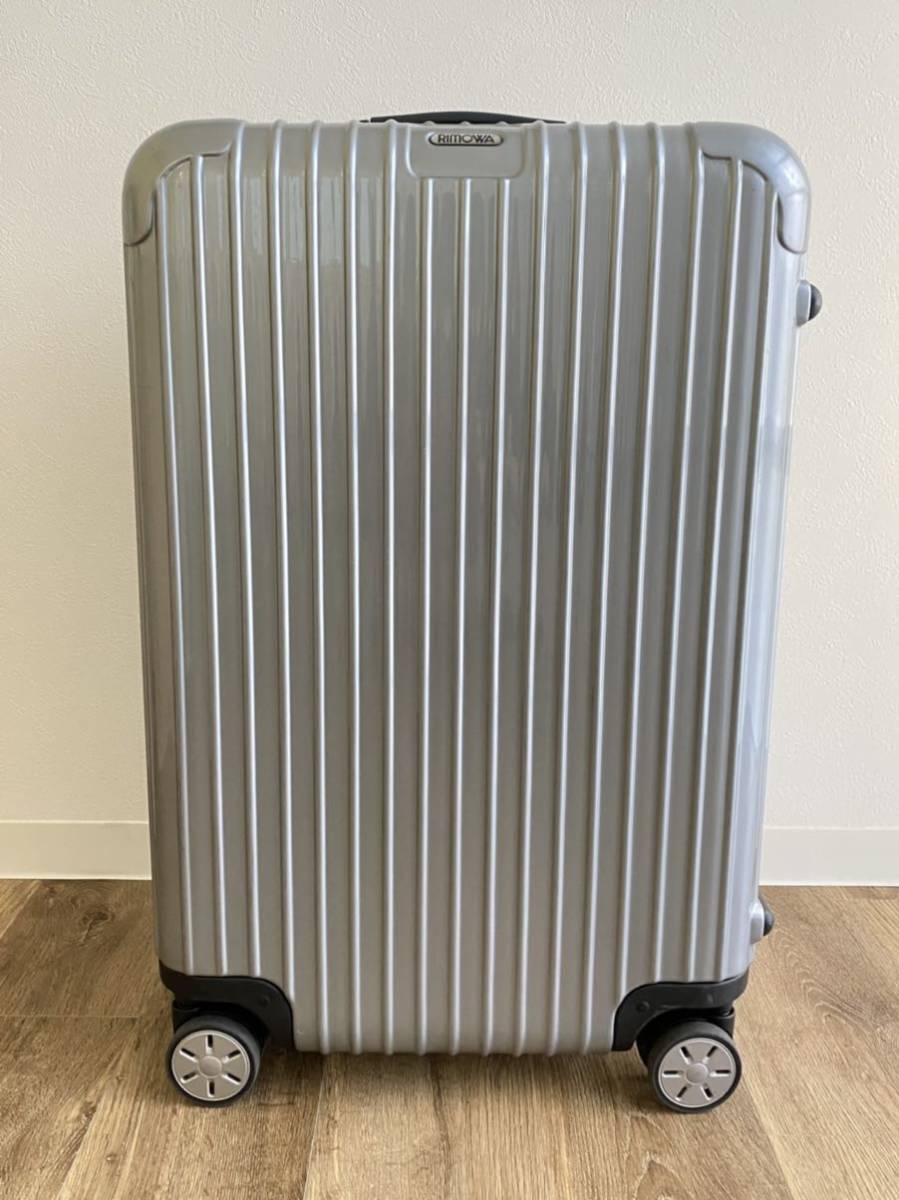 ☆リモワ サルサ シルバー 6563 63L TSAロック 4輪 4.1㎏ RIMOWA SALSA
