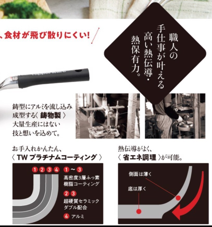 タッパーウェア 匠フライパン22cm(ディープ)|Yahoo!フリマ タッパーウェア 匠フライパン22cm(ディープ)|Yahoo!フリマ
