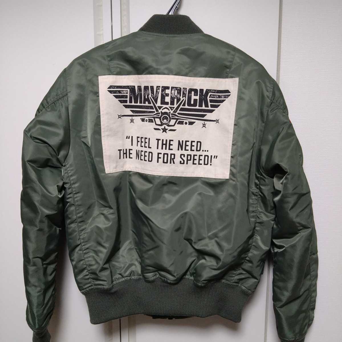 AVIREX/新品メンズM/MA-1フライトジャケット/TOP GUN MAVERICK AVIREX/新品メンズM/MA-1フライトジャケット/TOP GUN MAVERICK