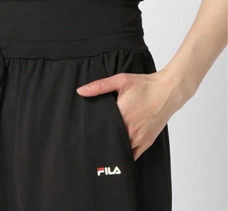 オリジナル FILA フィラ Tシャツ パンツ 上・下セット 黒 Lサイズ _画像4