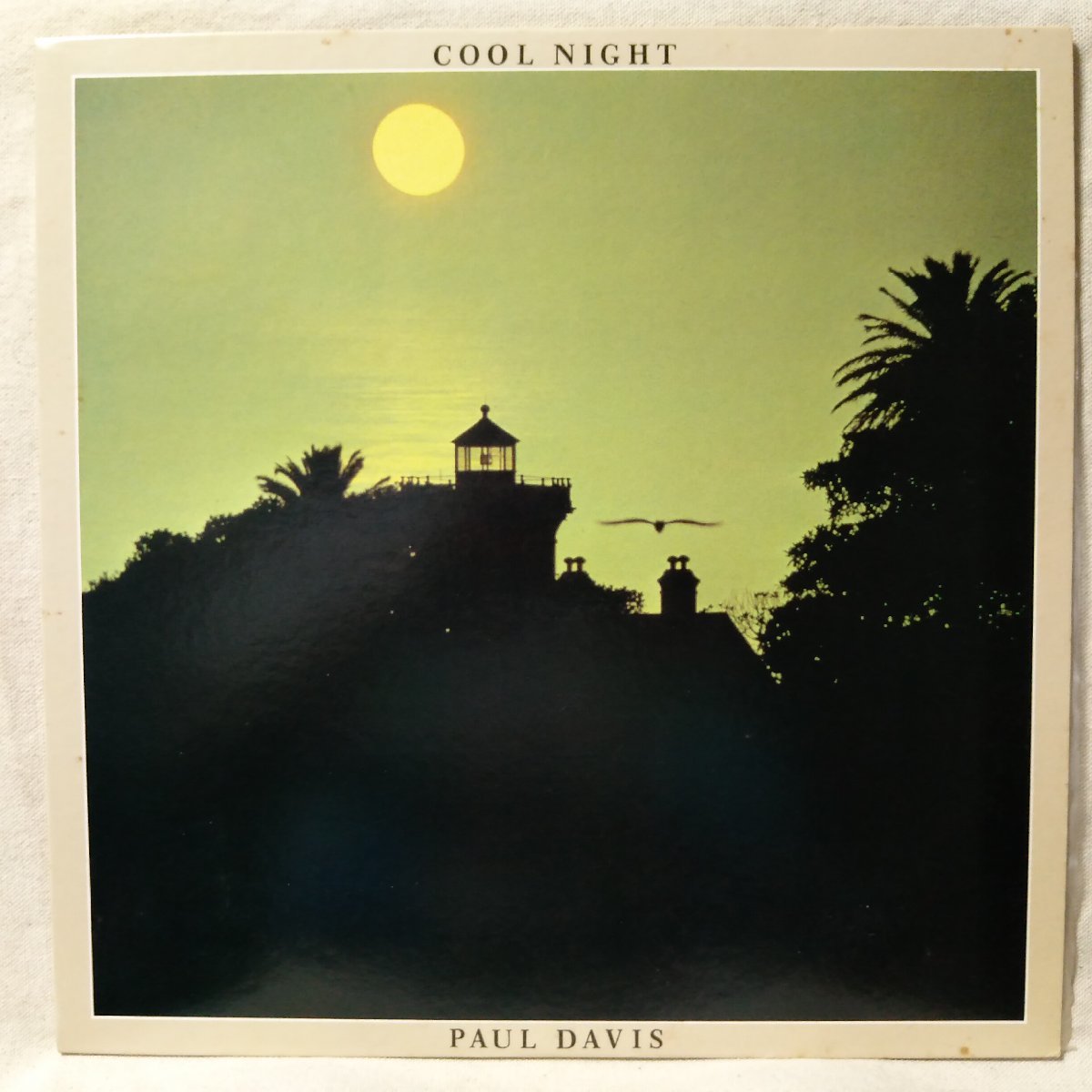 ★★ポールデイヴィス PAUL DAVIS COOL NIGHT★ライナー付 国内盤 アナログ盤 [1532TPR_画像1