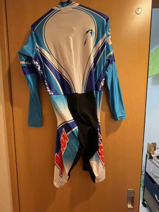 アテネ五輪モデル オリンピック 非売品 選手支給品 JAPAN 日本代表 パールイズミ PEARL IZUMI XL 長袖 スキンスーツ ナショナルチーム 匿名_画像2