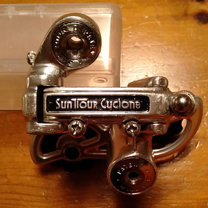 ビンテージ SUNTOUR CYCRONE サンツアー サイクロン リヤディレーラー RD 匿名配送