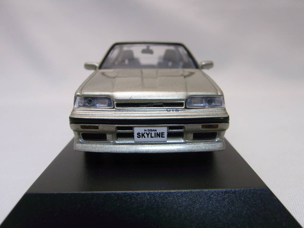 ★希少!★NISSAN SKYLINE AUTEC Ver. Grayish Brown Met. 1/43【HR31改 オーテック スカイライン GTS】R31 7th セブンス _画像4