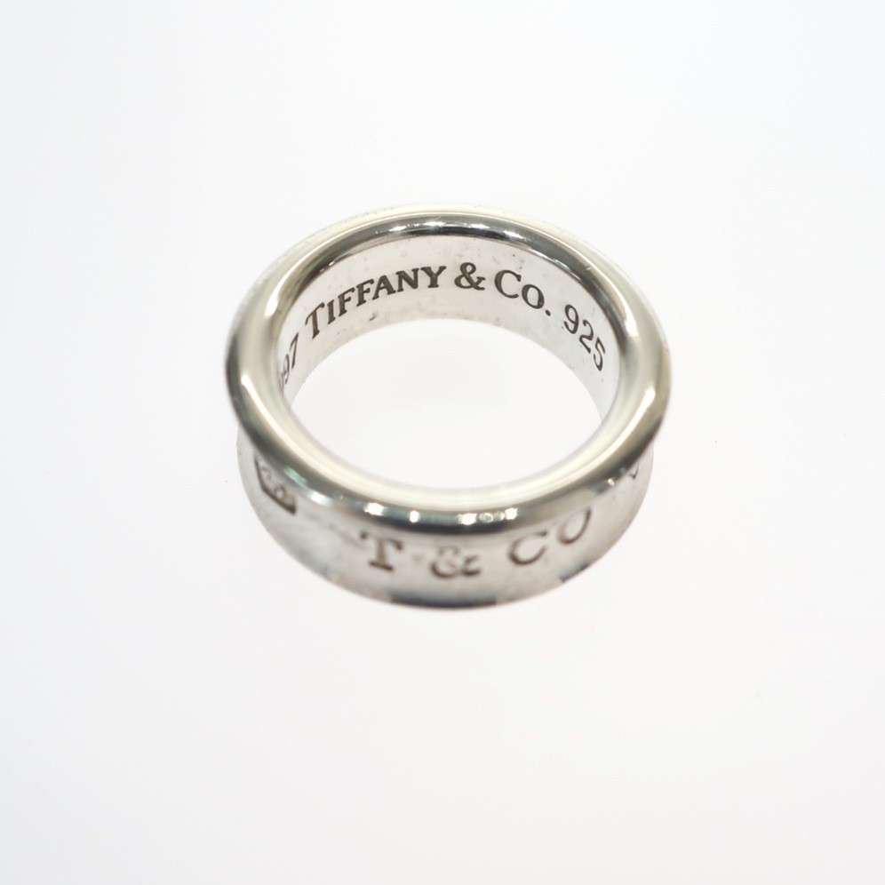 美品 1円スタート Tiffany & Co. ティファニー 1837リング レディース メンズ アクセサリー SV925 SILVER シルバー 刻印 指輪 _画像3