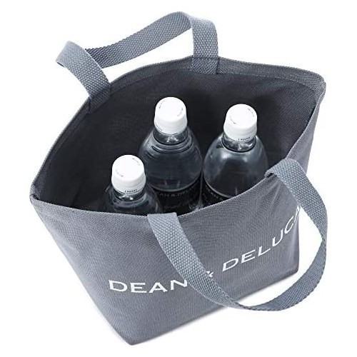 DEAN&DELUCA トートバッグ S 新品 チャコールグレー 無地 実用的 マザーズバッグ 折りたたみ 未使用品 エコバッグ_画像2