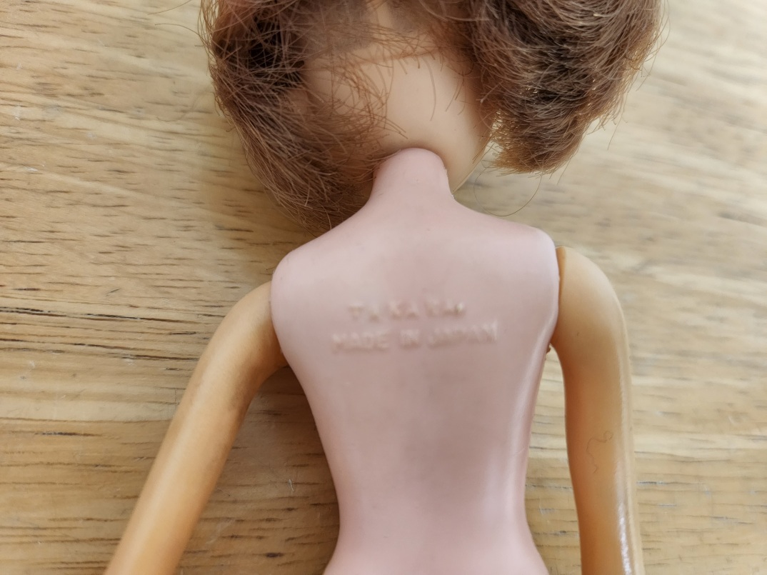 初代 リカちゃん へそ、TAKARA ドット付き culto.pro